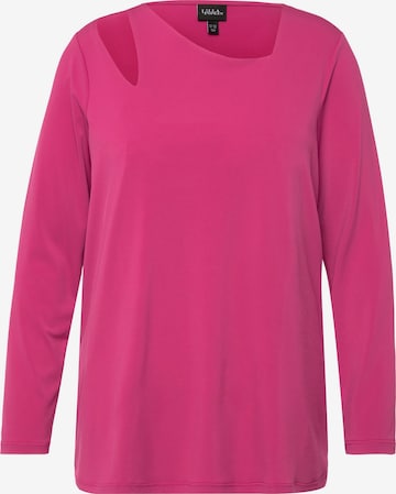 Ulla Popken Shirt in Roze: voorkant