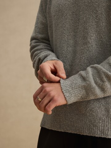 Pull-over 'Jeremy' DAN FOX APPAREL en gris