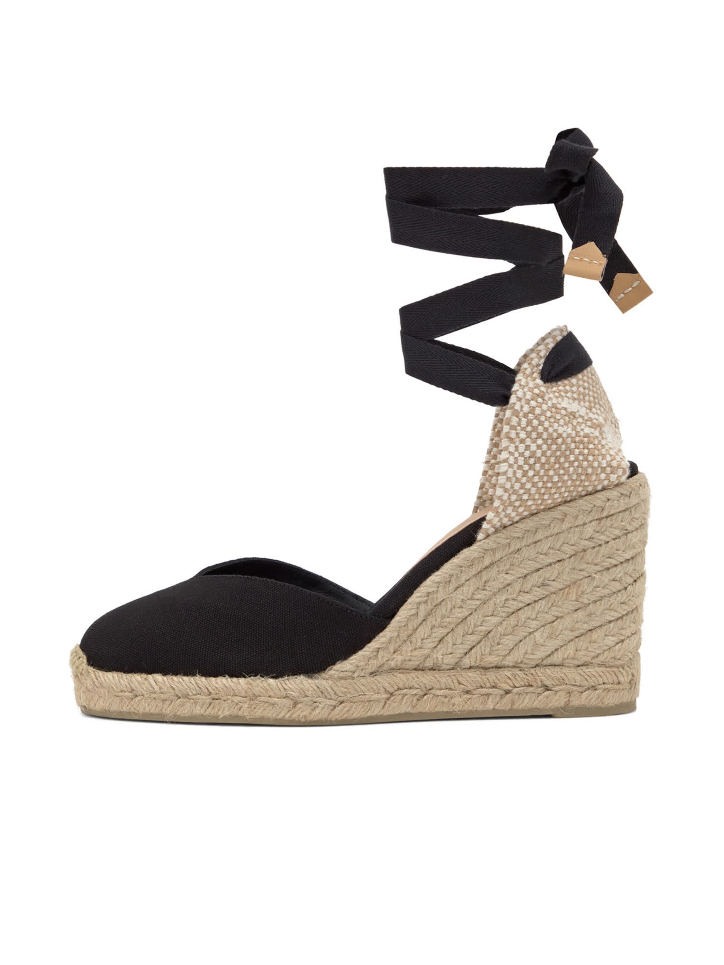 Castañer Espadrill 'Chiara' i svart: framsida