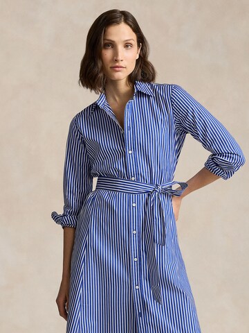 Polo Ralph Lauren Blousejurk in Blauw: voorkant