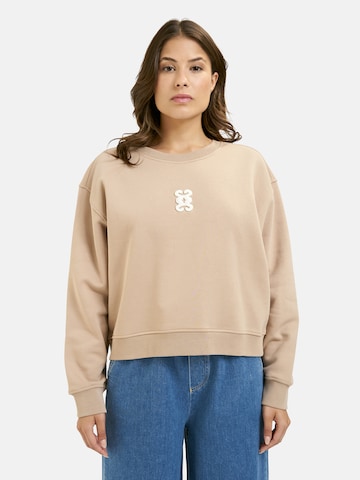 Smith&Soul Sweatshirt in Beige: front