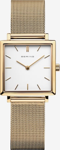 BERING Analog Watch in Gold: front