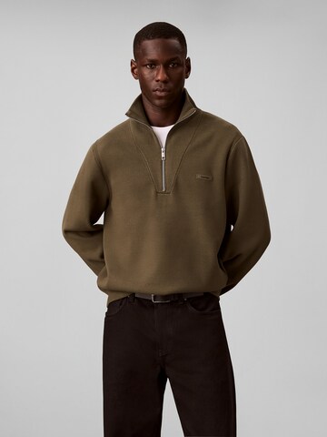 Calvin Klein Pullover in Braun: Vorderseite