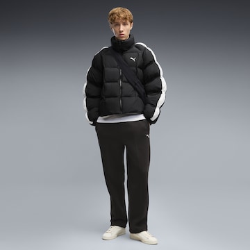PUMA Regular Sporthose in Schwarz