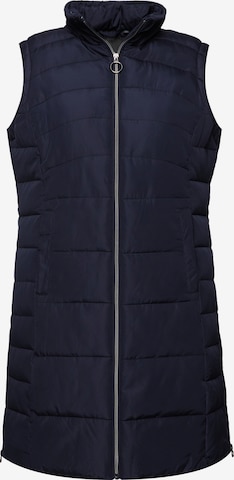 Gilet Ulla Popken en bleu : devant
