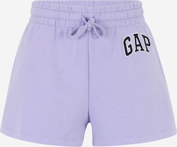 Gap Petite Regular Shorts 'HERITAGE' in Lila: predná strana