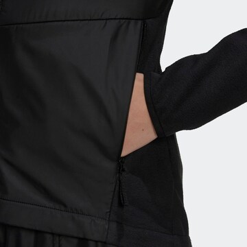 ADIDAS TERREX Athletic Fleece Jacket in Black