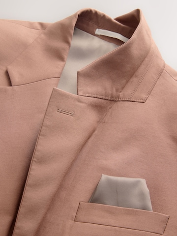 Comfort fit Giacca da completo di Next in marrone