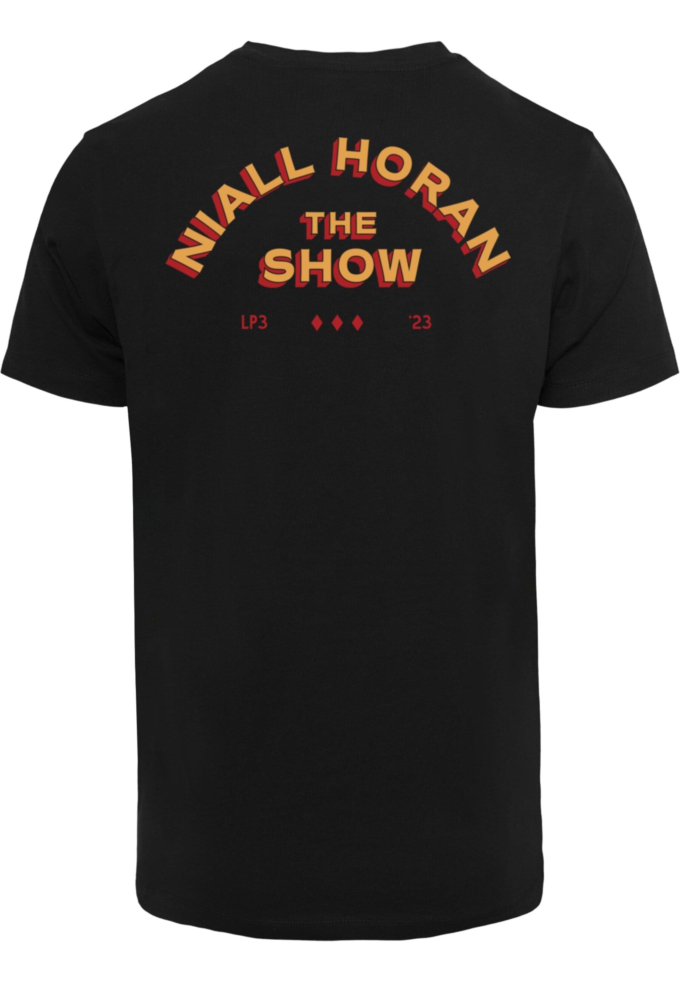 Merchcode Shirt 'Niall Horan - The Show Festival' in Schwarz