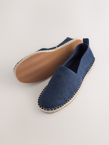 Next - Espadrilles em azul