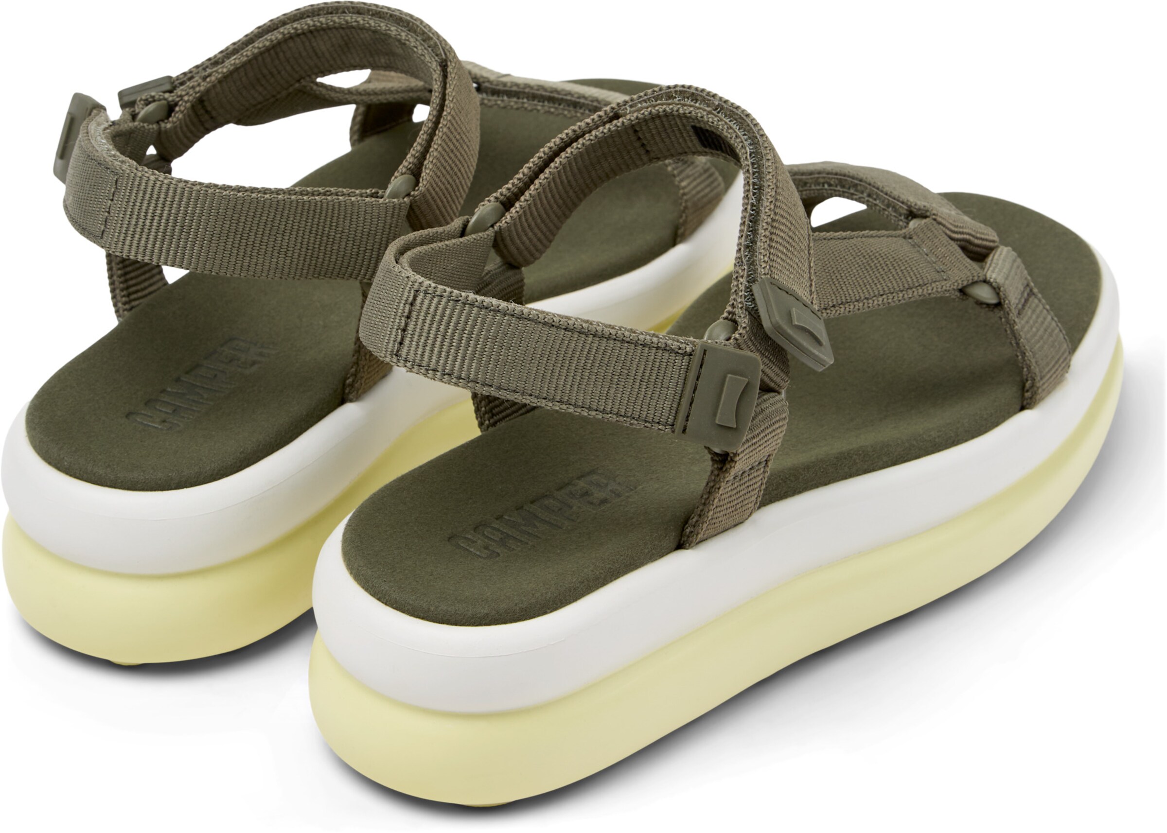 Sandalo 'Pelotas Flota Up' di CAMPER in verde