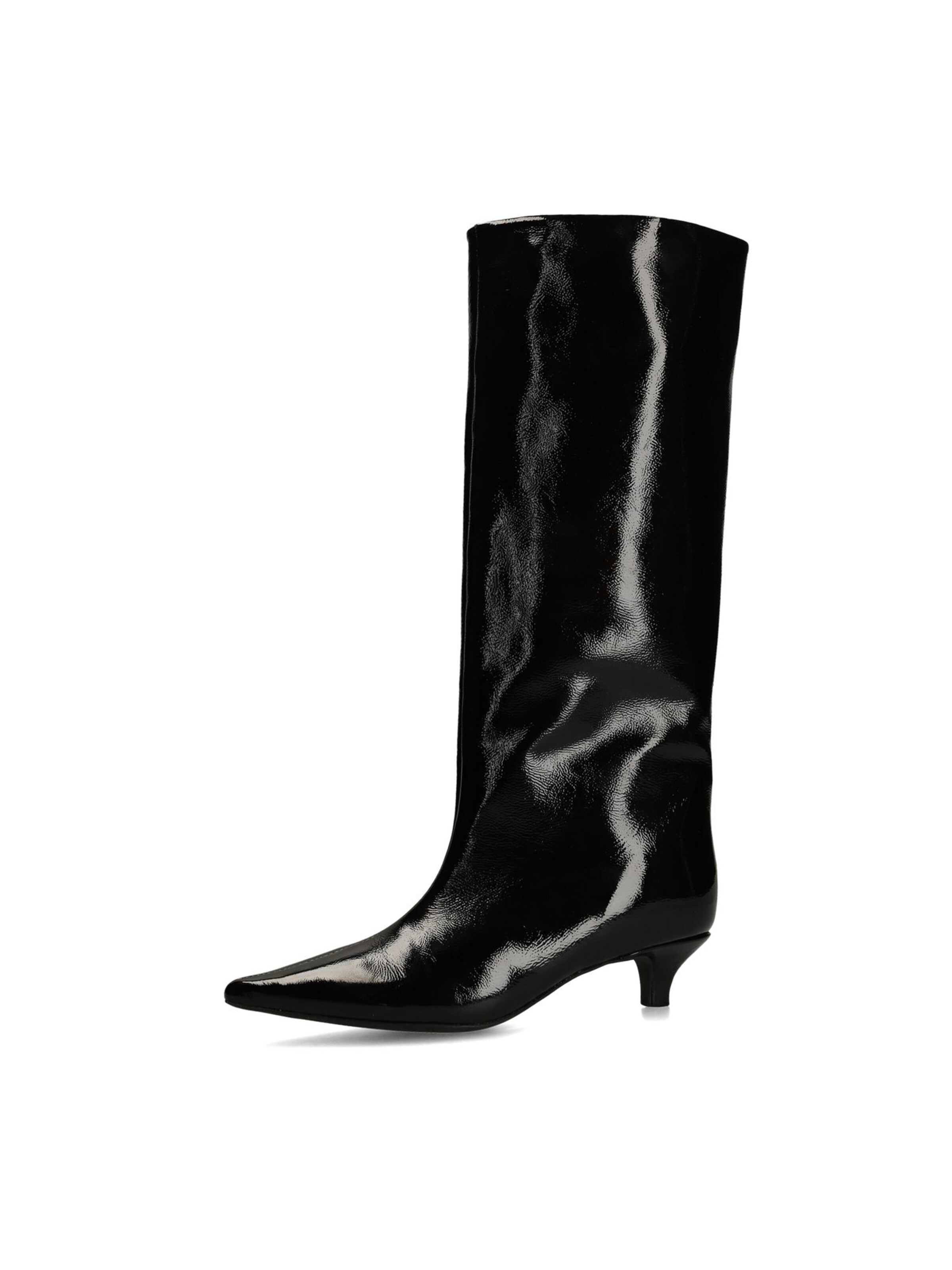 Bottes SACHA en noir : devant