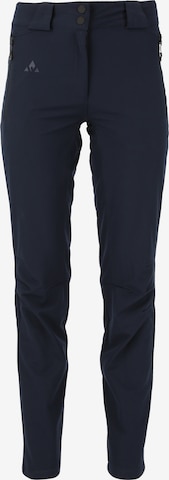 Whistler Outdoor Pants 'Gerd' in Blue: front