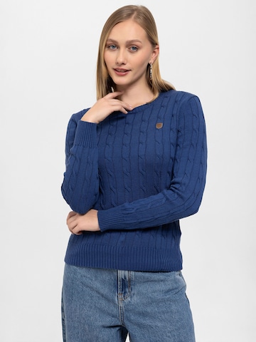 Pull-over Antioch en bleu