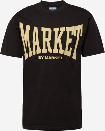 T-Shirt MARKET en noir : devant