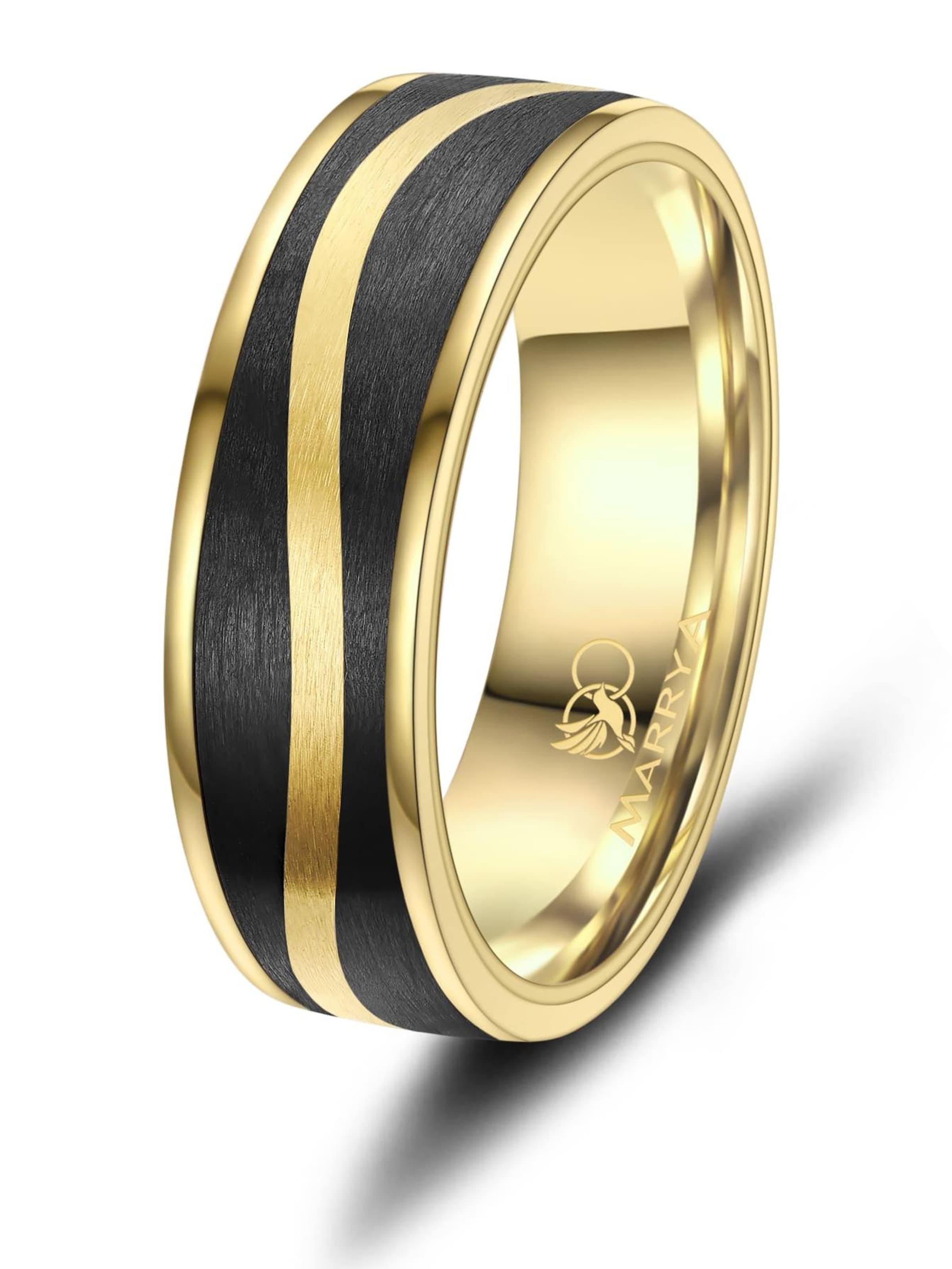 MARRYA Ring 'CA-06'‌‌‌‌‌‌‌‌ in Gelb: Vorderseite