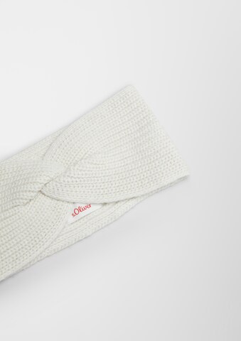 Bandeau s.Oliver en blanc