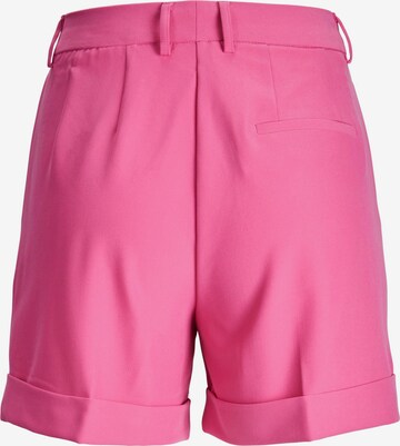 JJXX Regular Pleat-front trousers 'Mary' in Pink