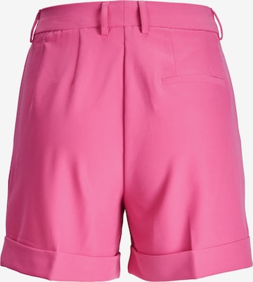 JJXX Regular Pleat-Front Pants 'Mary' in Pink