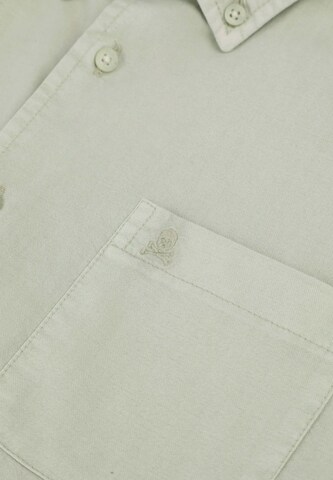 Scalpers Regular fit Button Up Shirt in Green
