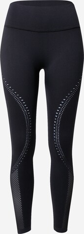 Skinny Pantalon Calvin Klein Sport en noir : devant