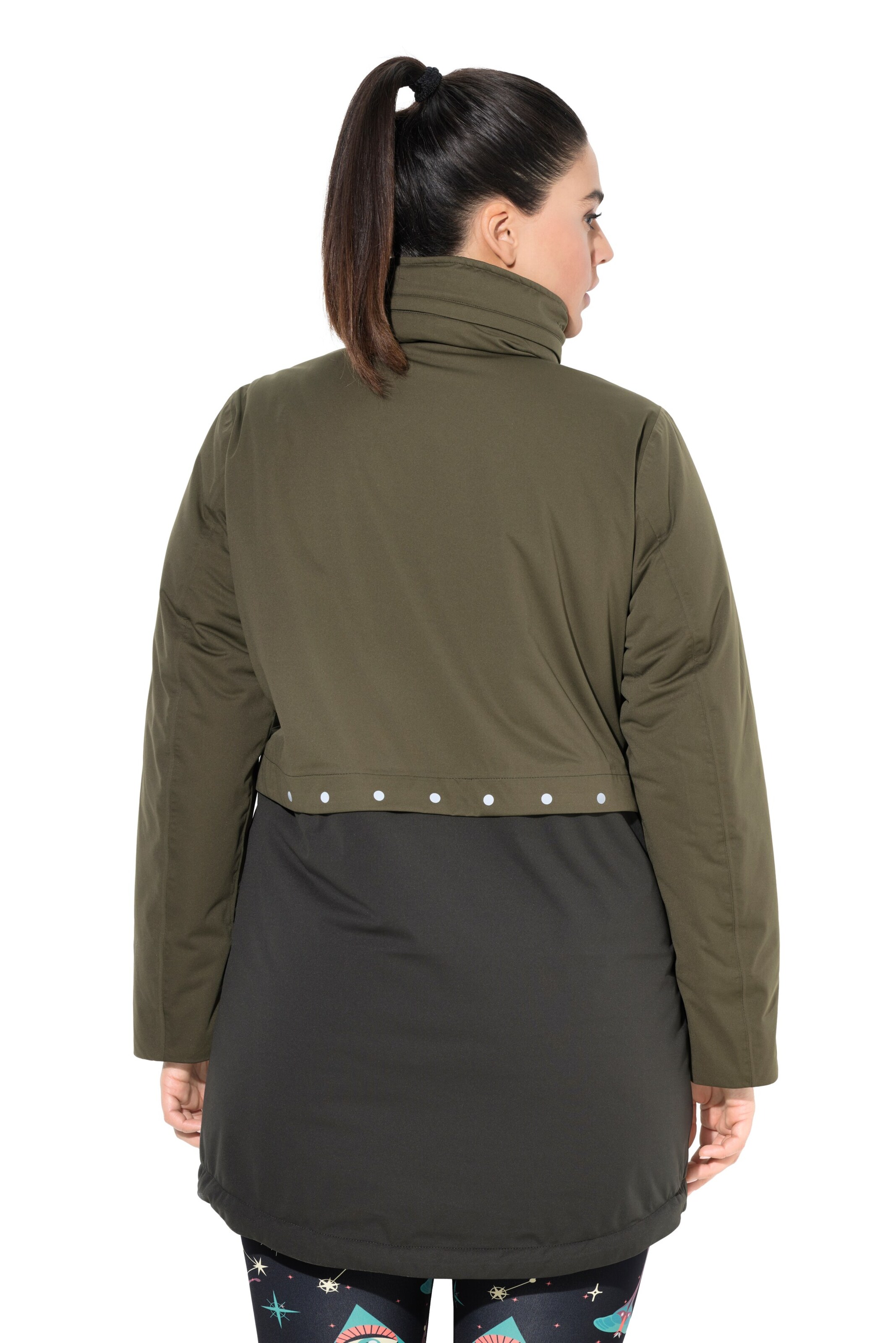 Ulla Popken Raincoat in Green