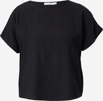 Hailys Bluse 'Ma44lu' in Schwarz: Vorderseite
