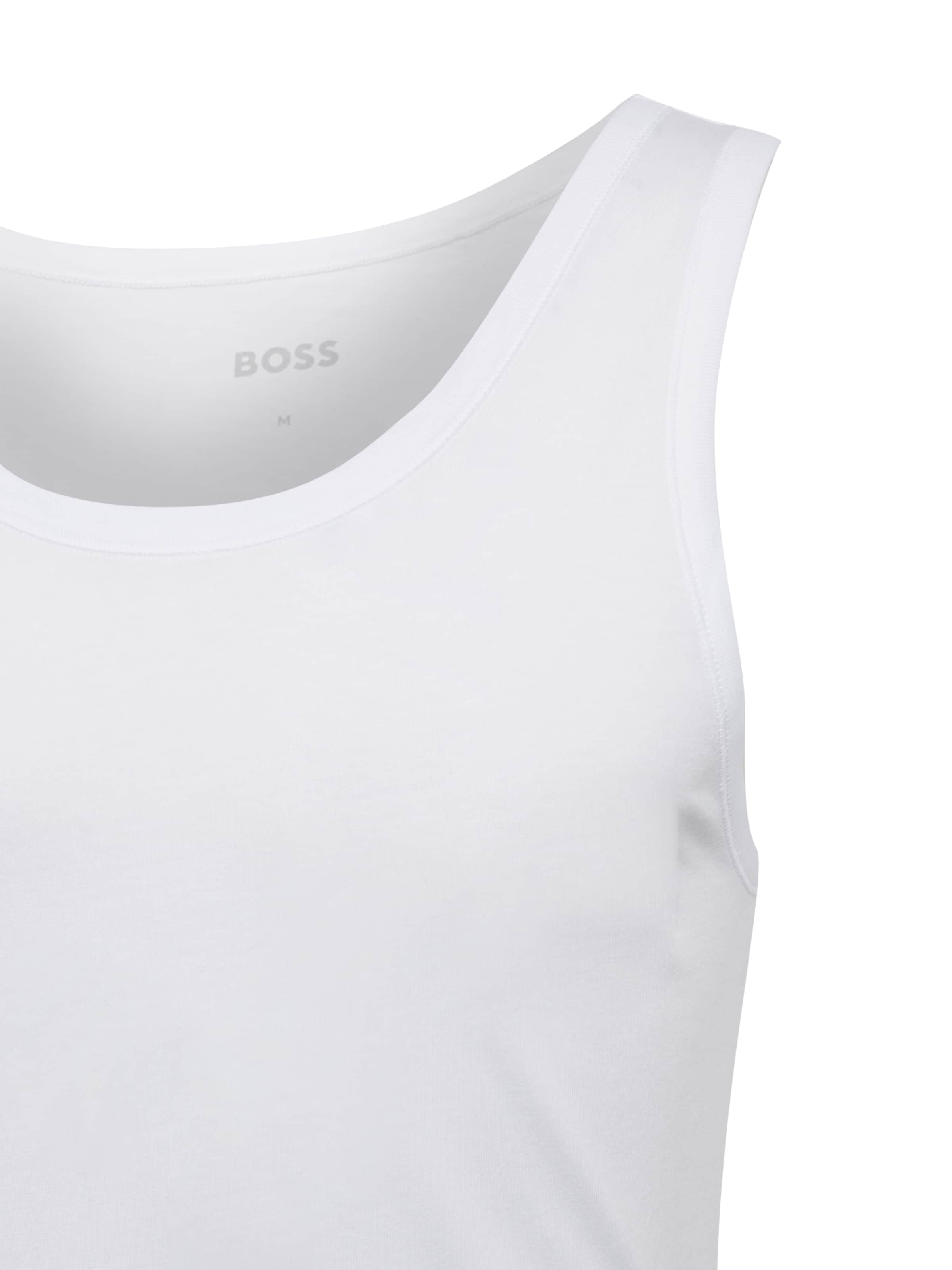 Maillot de corps 'Classic' BOSS en blanc