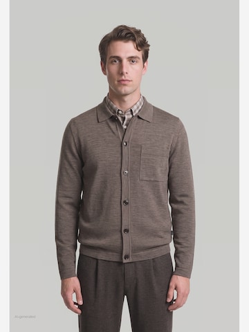 MAERZ Muenchen Knit cardigan in Brown: front