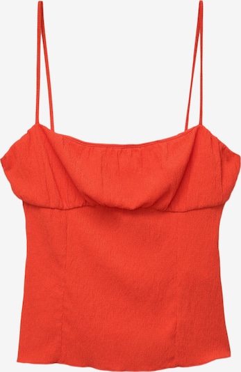 Pull&Bear Top in XS in dunkelorange, Produktansicht