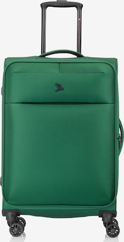 Pack Easy Trolley 'GoUp' in Groen: voorkant