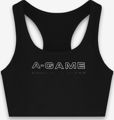 A-Game Sportski grudnjak veličine XS u crna / bijela, Pregled proizvoda