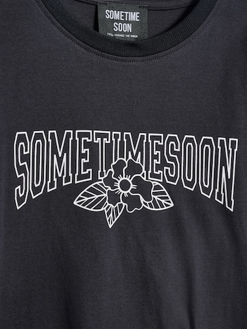 SOMETIME SOON Shirt 'Debbie' in Zwart