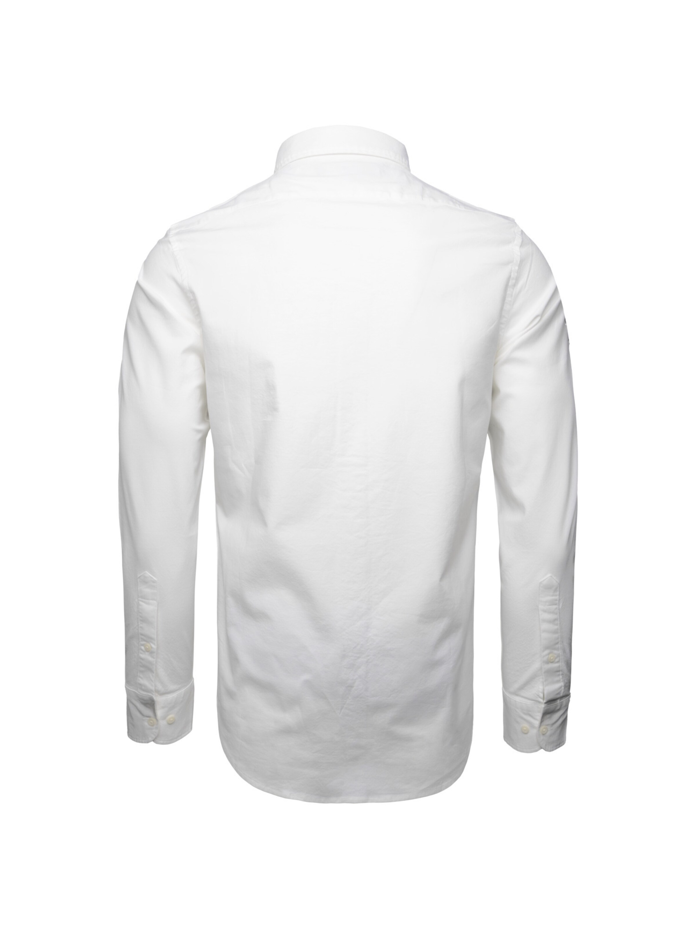 La Martina Regular fit Overhemd 'MAC301' in Wit