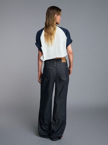 Baggy Jean Bershka en bleu