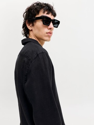 Regular fit Camicia di JACK & JONES in nero