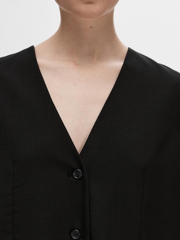 SELECTED FEMME Vest 'Mika' in Black