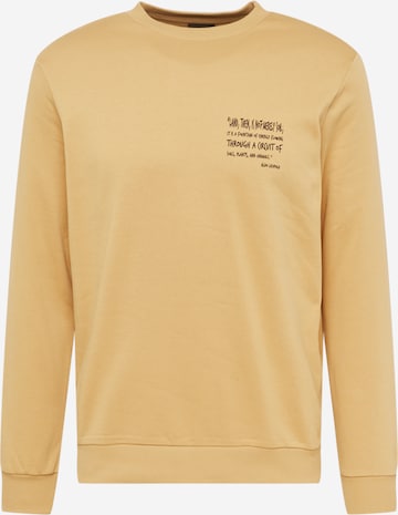 WESTMARK LONDON Sweatshirt in Geel: voorkant