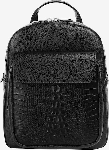 Sac à dos Cluty en noir : devant