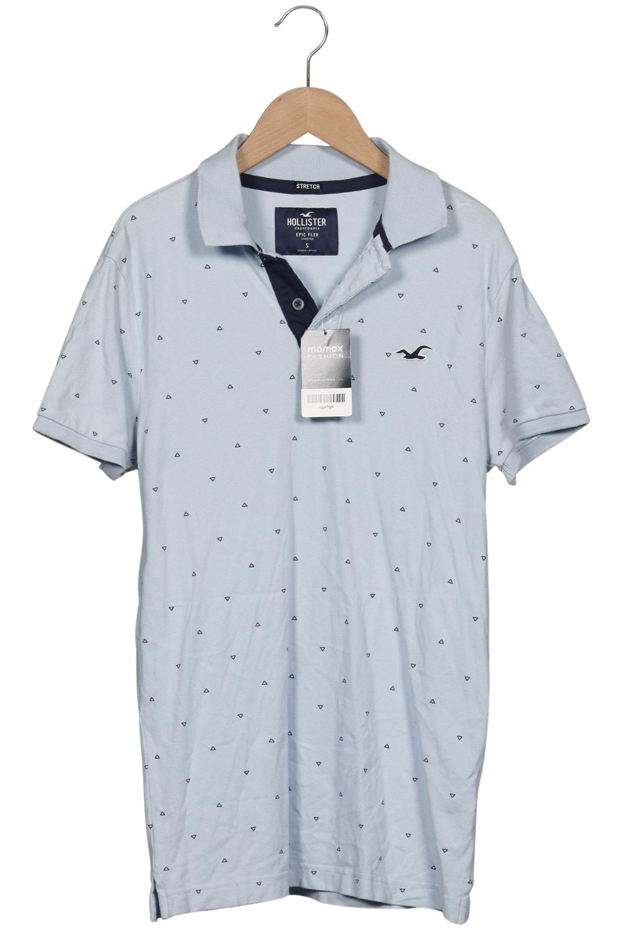 HOLLISTER Shirt in S in Blue: front