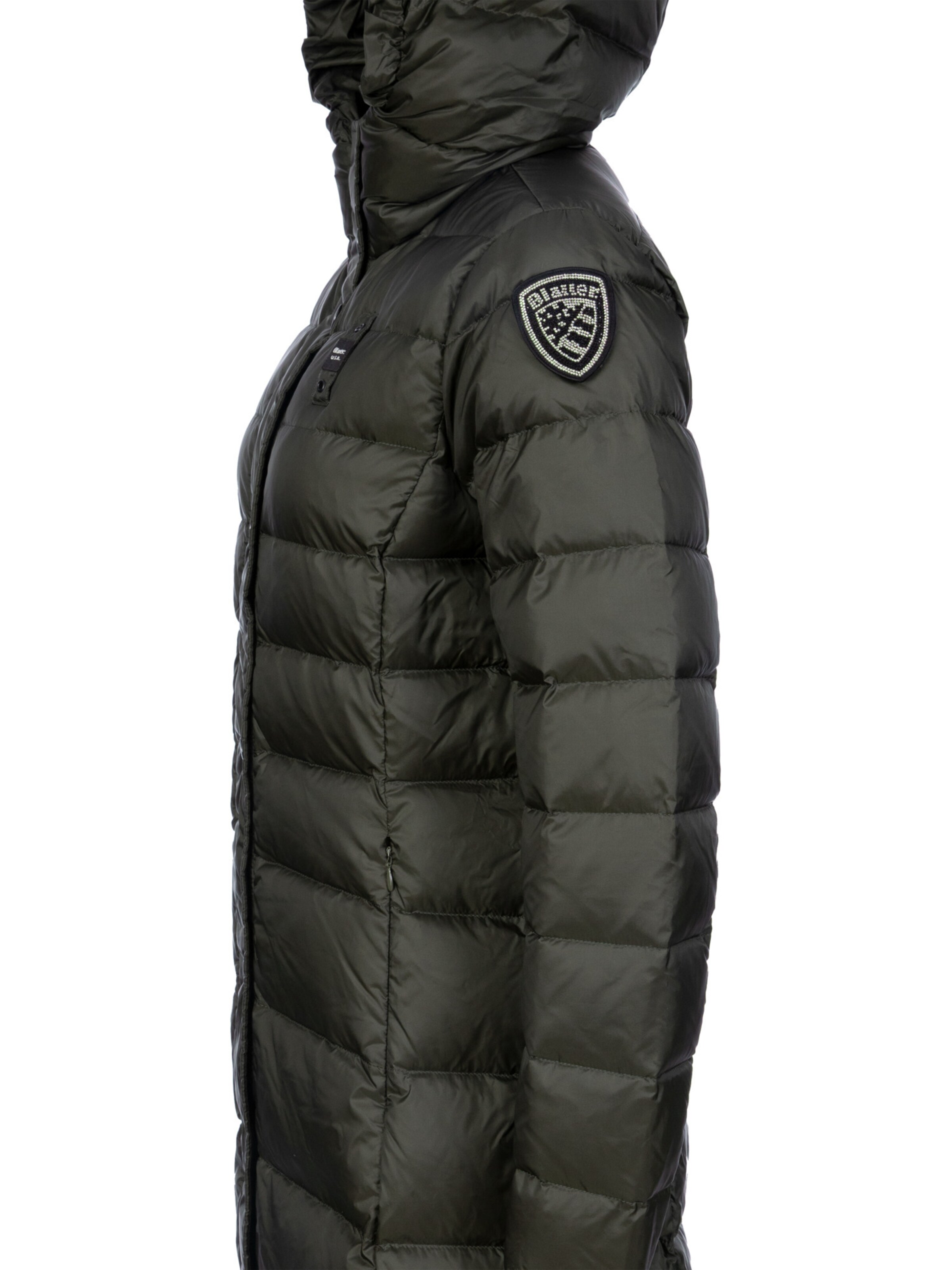 Blauer Wintermantel 'Anita' in Groen