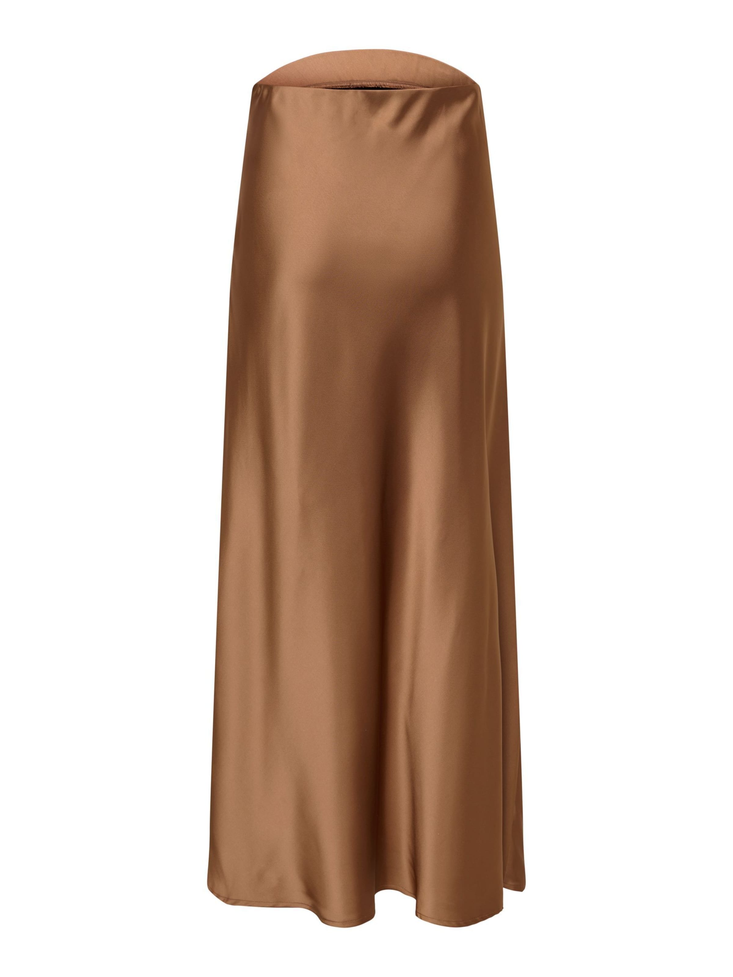 Only Maternity Nederdel 'OLMSeally' i brun