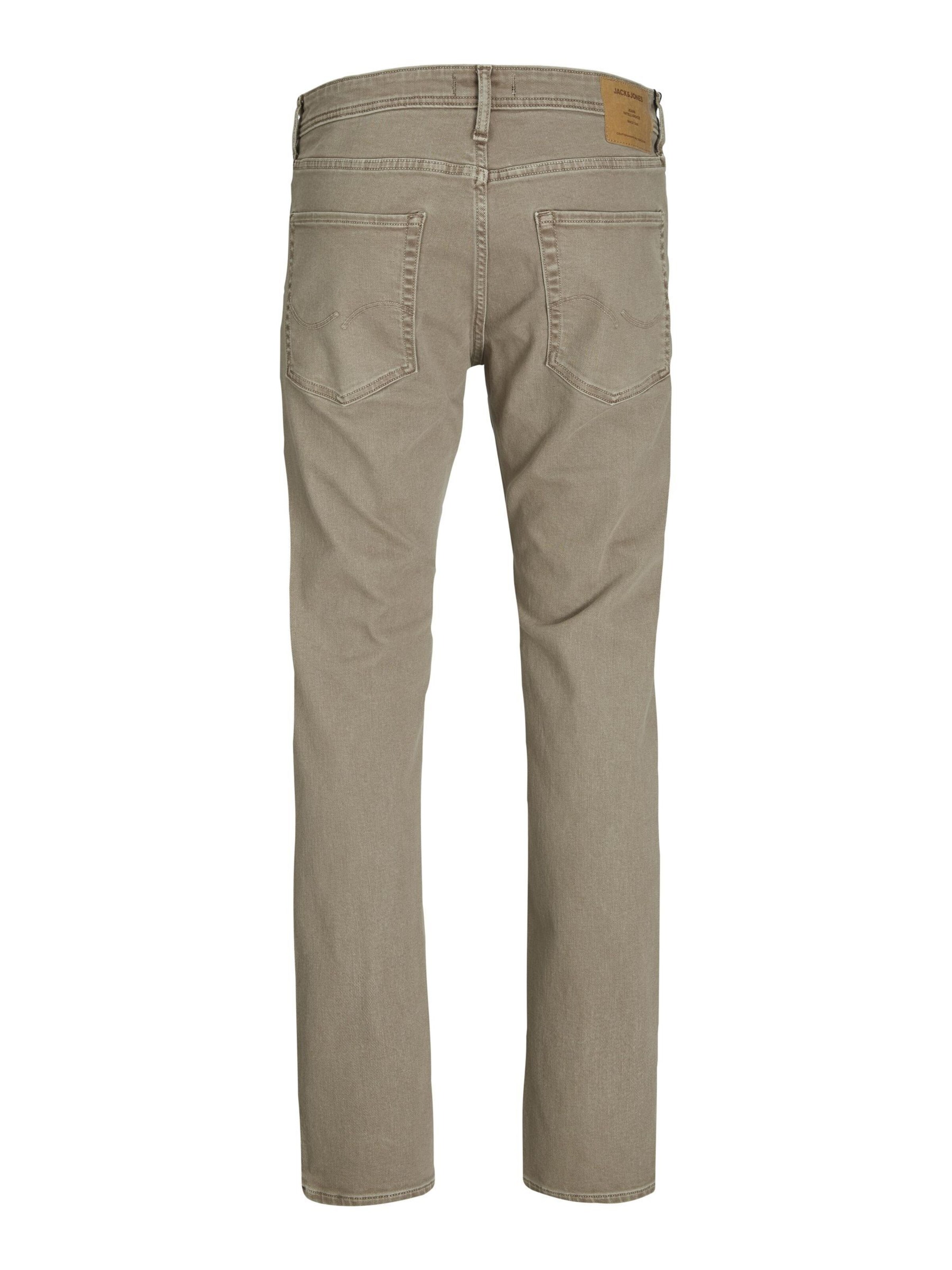 Regular Jean 'JJMike' JACK & JONES en beige