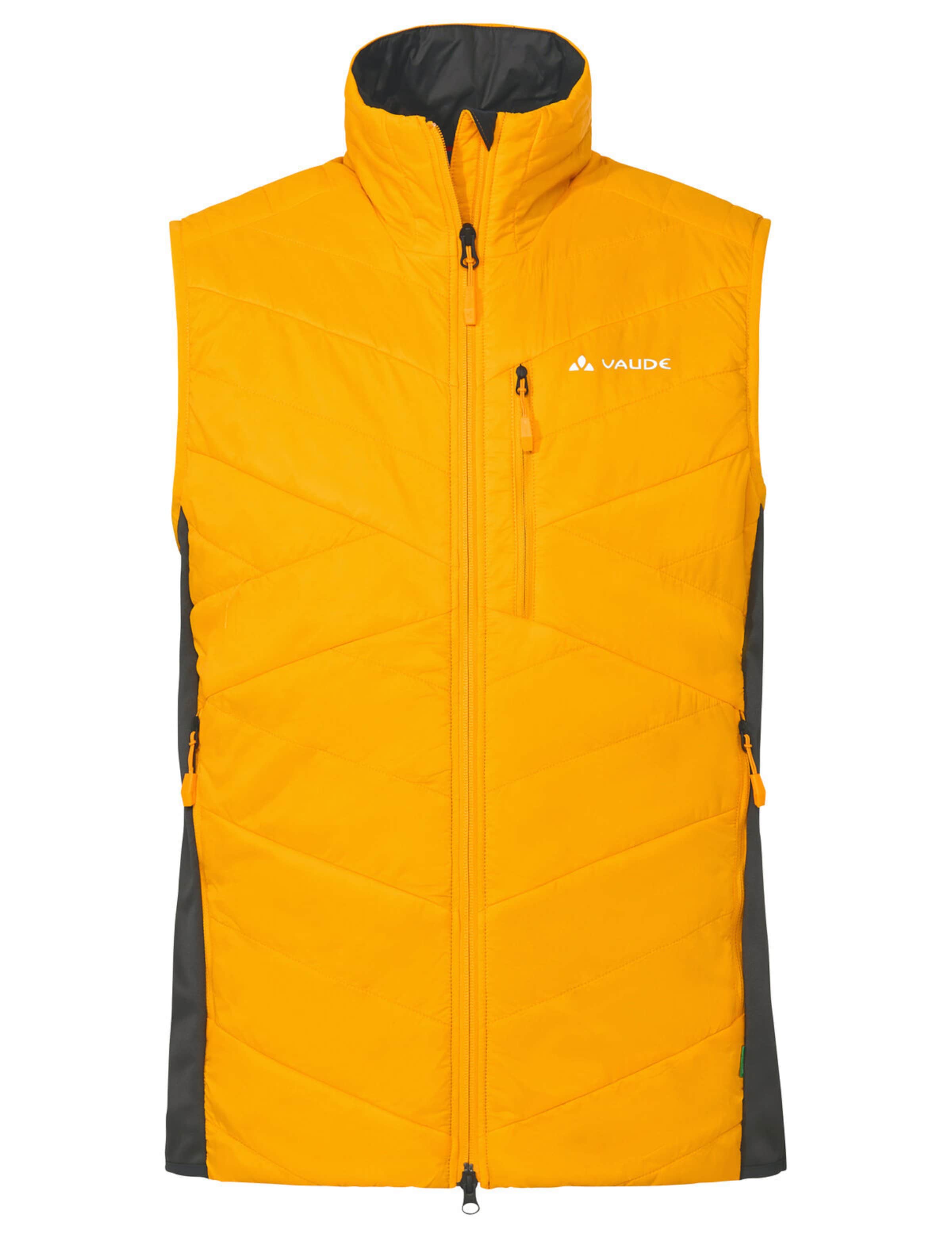 VAUDE Sports vest 'Sesvenna IV' in Yellow: front