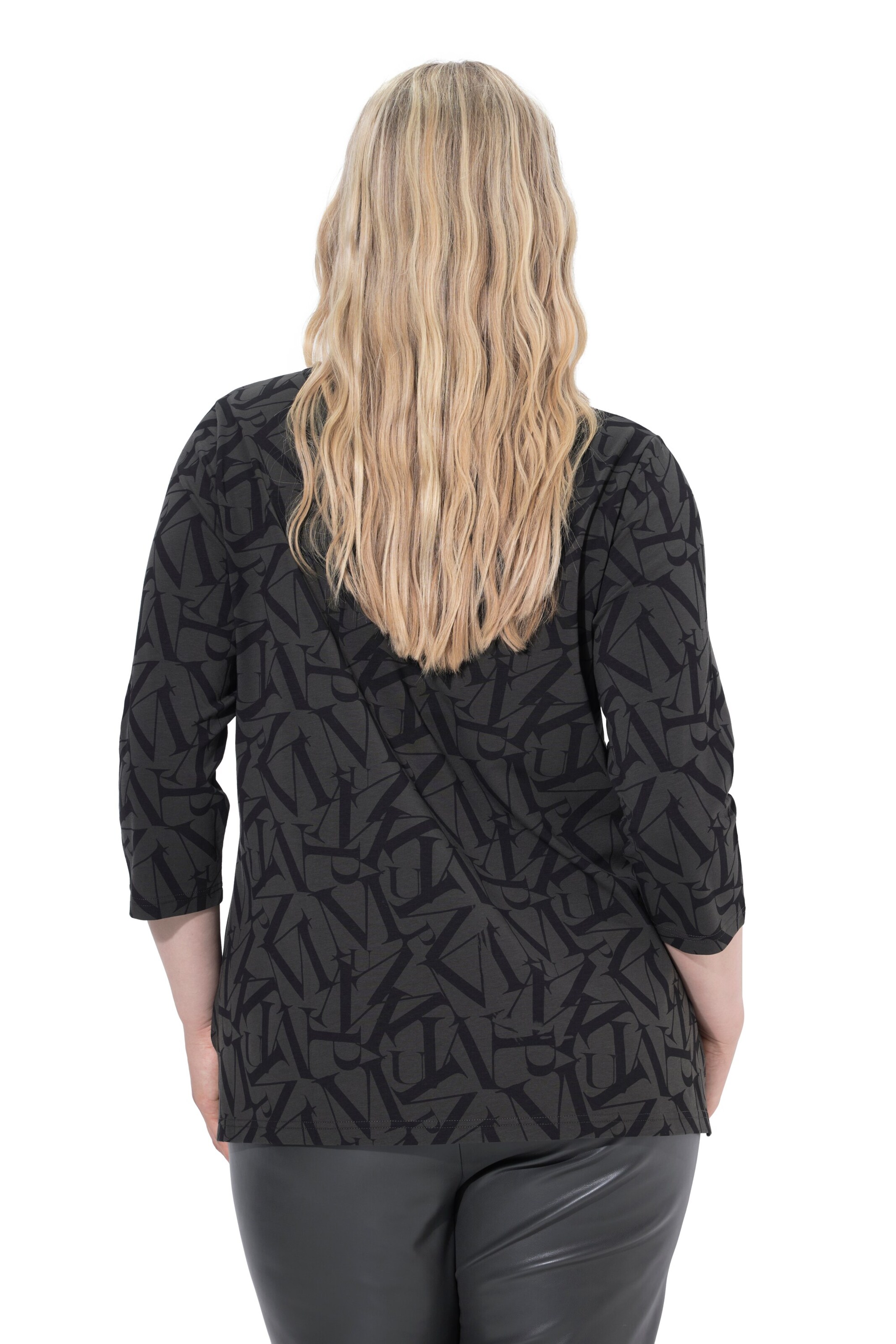 Ulla Popken Shirt in Schwarz