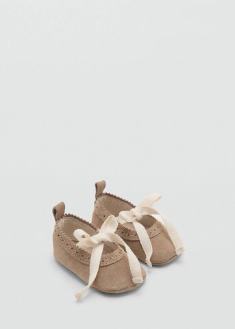 MANGO KIDS Ballet Flats 'Clau' in Beige