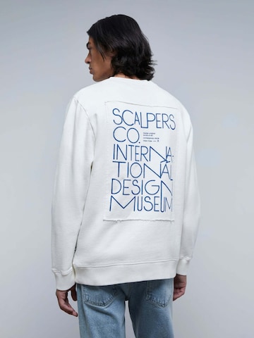 Scalpers Sweatshirt in Wit