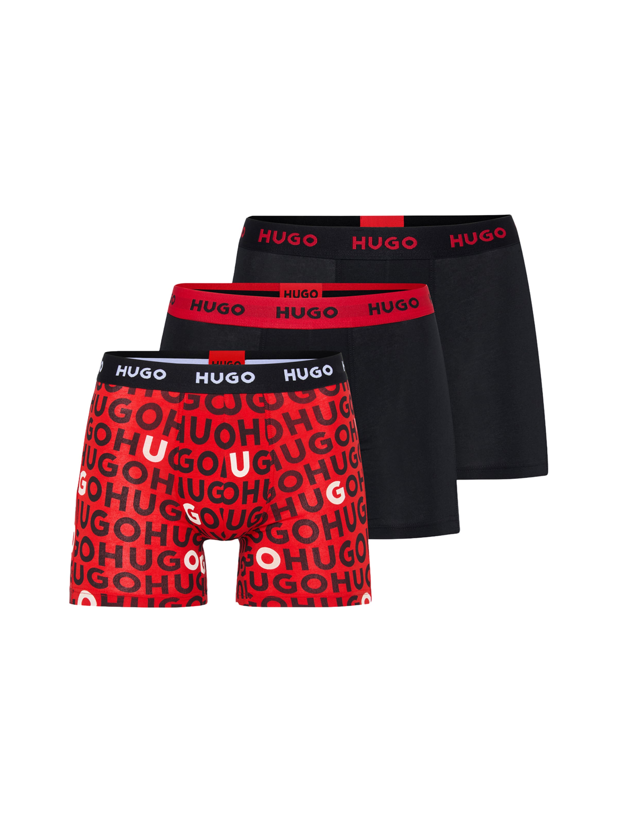 HUGO Boksershorts i rød: forside