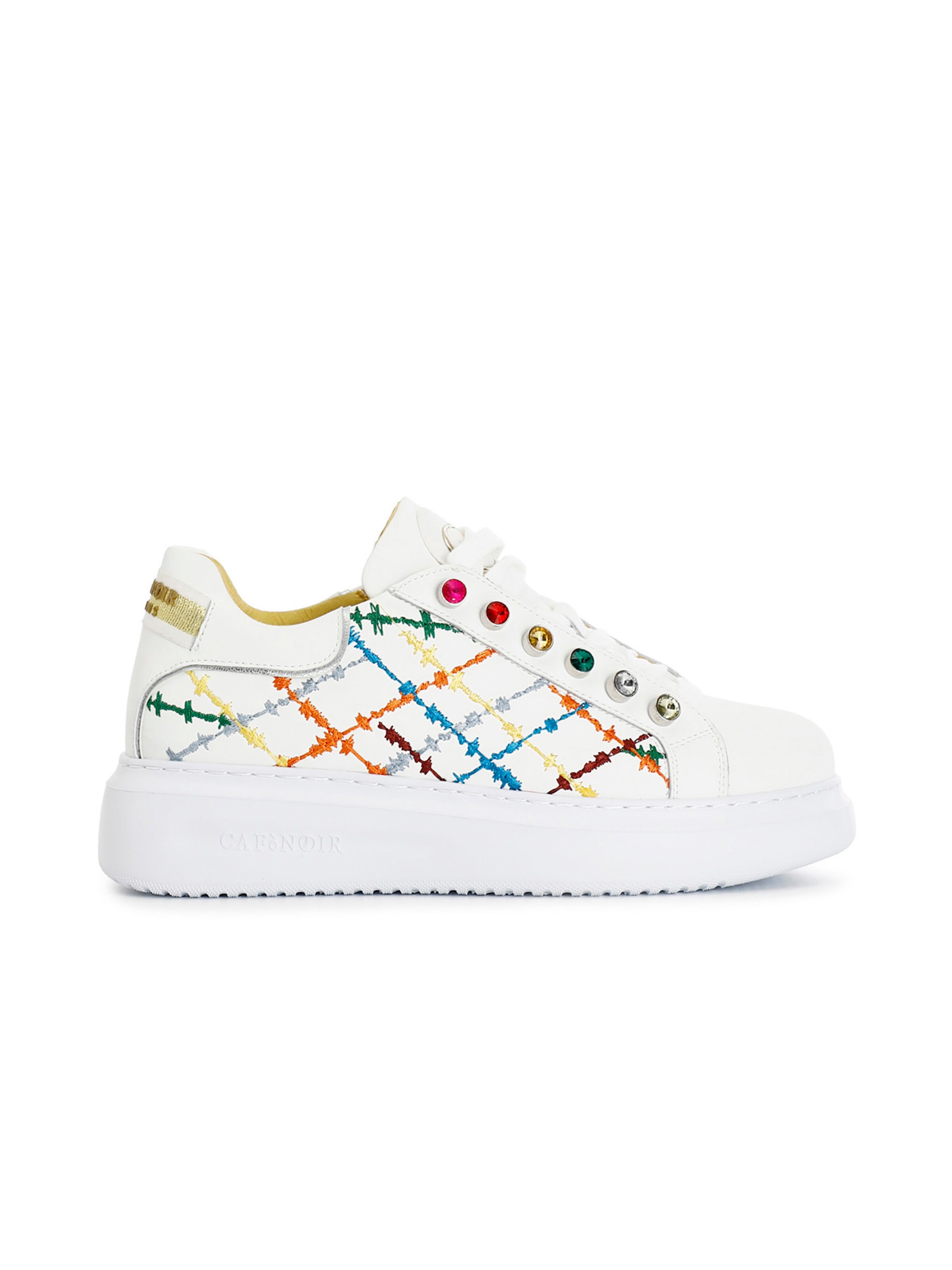 Sneaker bassa di CAFè NOIR in bianco