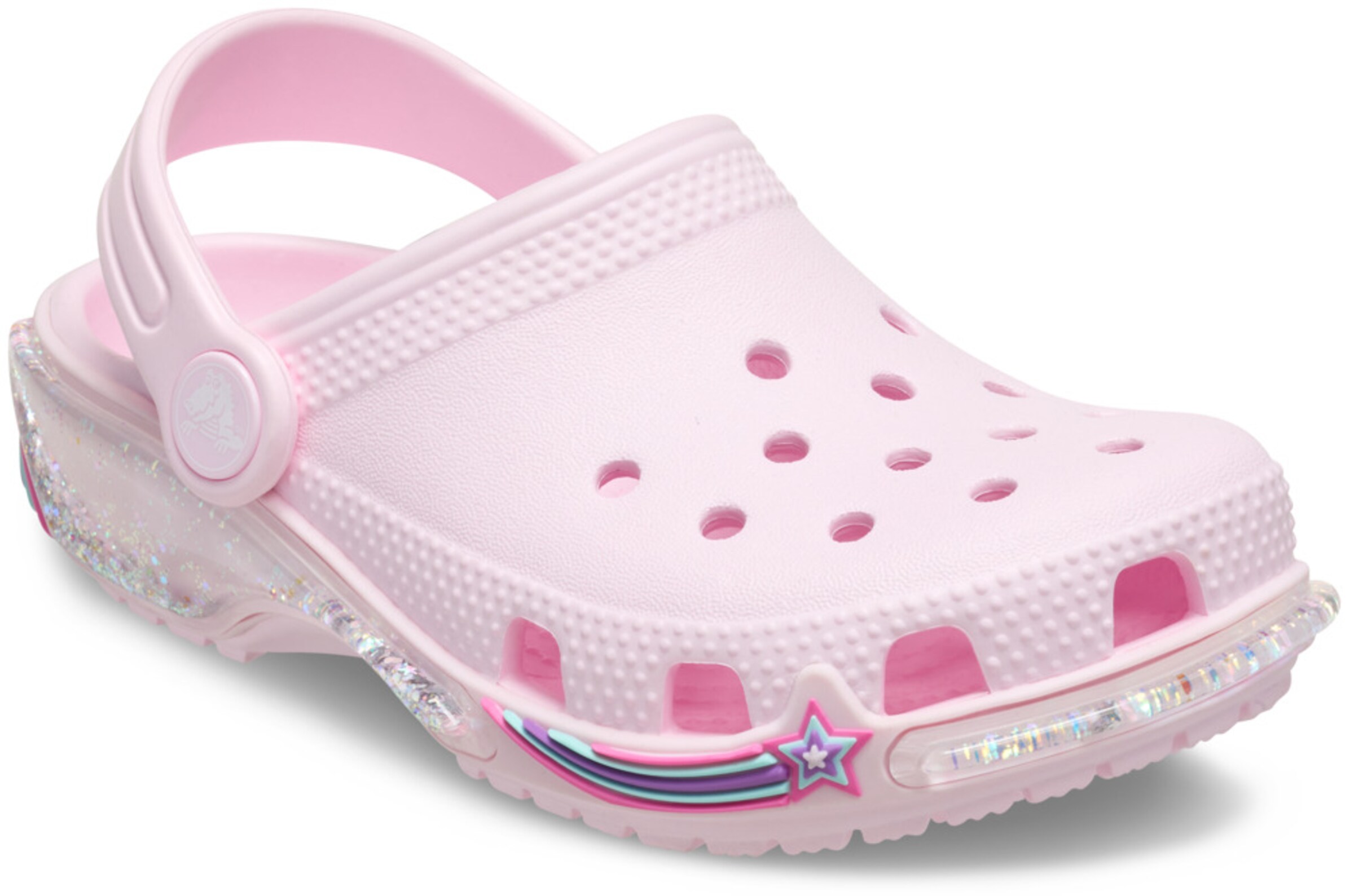 Crocs Sandale in Pink: Vorderseite